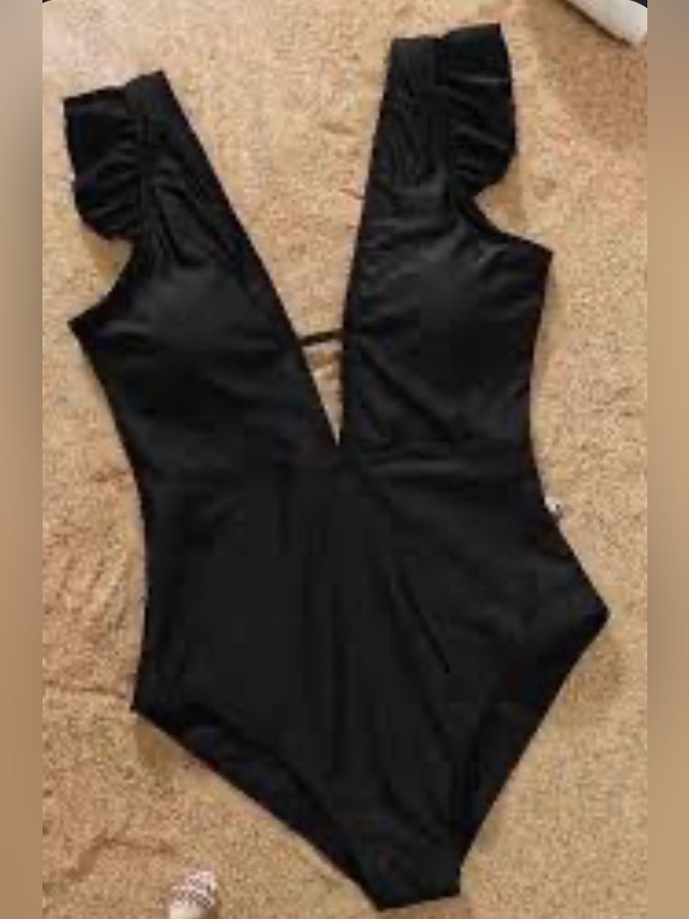 Black One Piece Bathing Suit